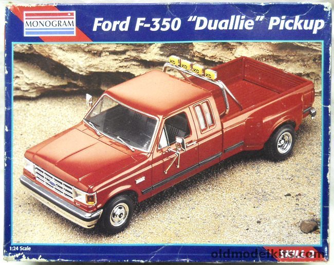 Monogram 1/24 Ford F-350 Duallie Pickup - (F350), 2948 plastic model kit